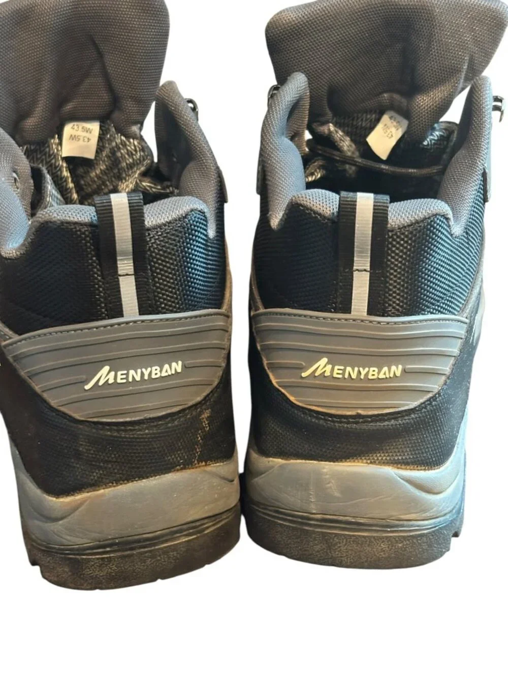 Menyban Work Boots w/ Reinforced Steel Toe & Waterproof design Shoes